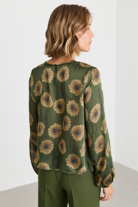 Blusa con rouches