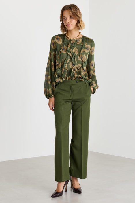 Blusa con rouches - Intrend