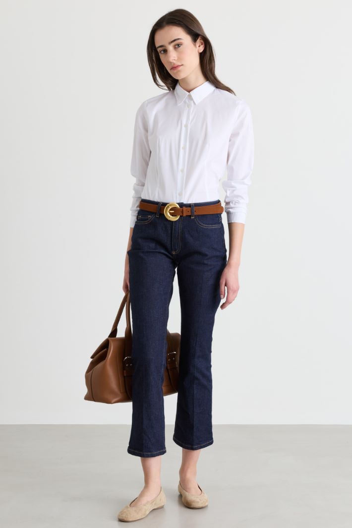 Camicia aderente - BIANCO - Intrend
