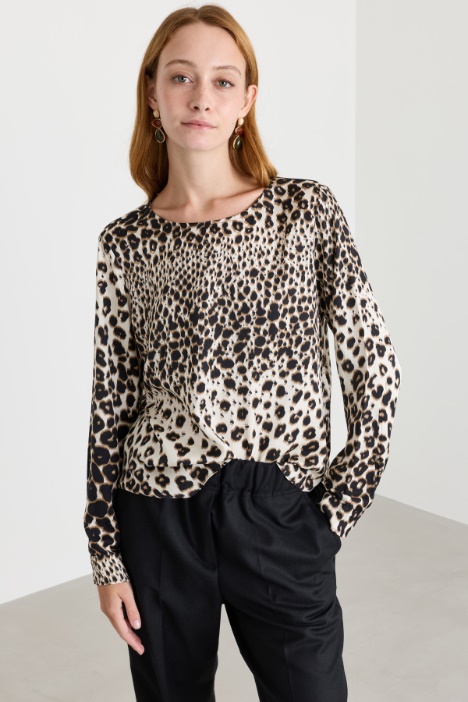 Twill blouse - Intrend