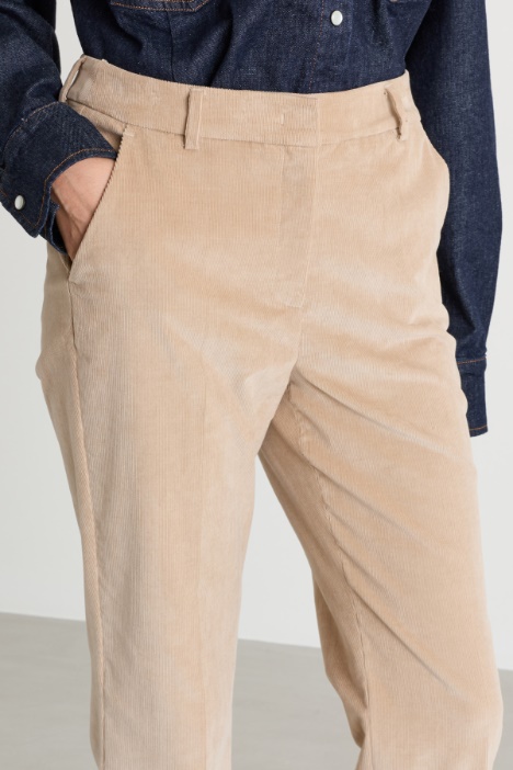 Pantalone in velluto a coste