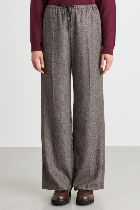 Jogger in flanella leggera