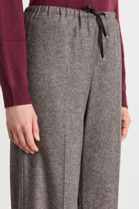 Jogger in flanella leggera