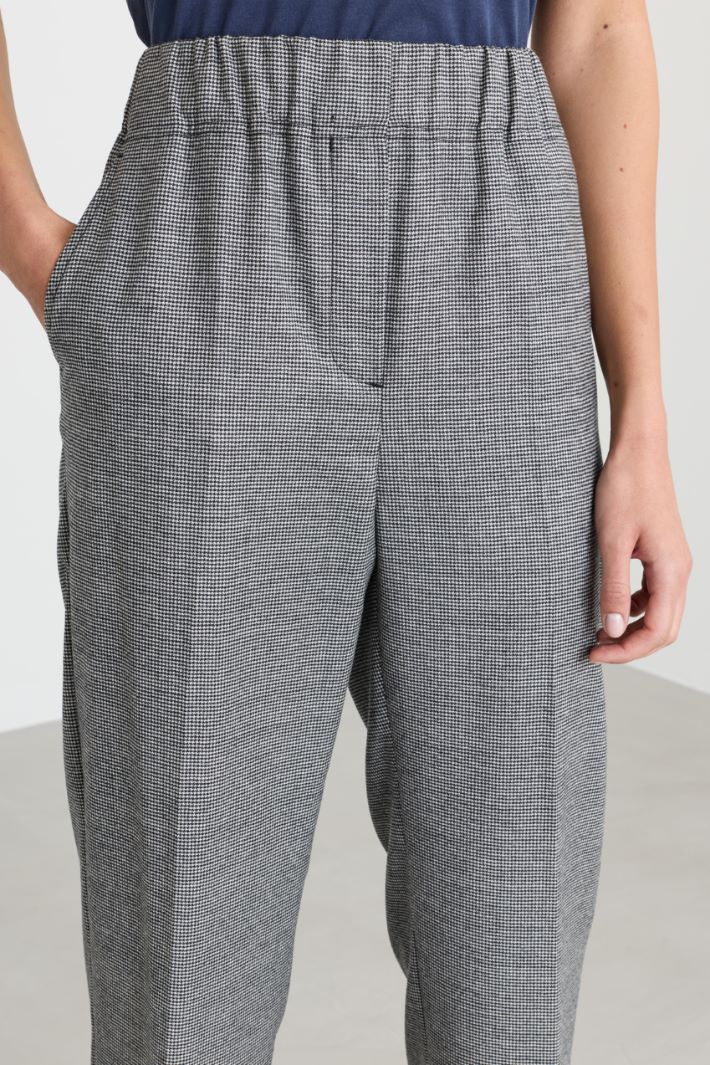 Pantalone in flanella - GRIGIO - Intrend - 3