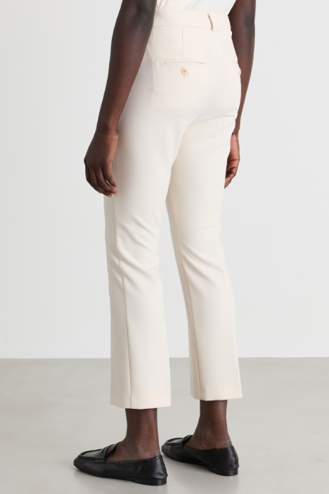 Pantalone in tela stretch