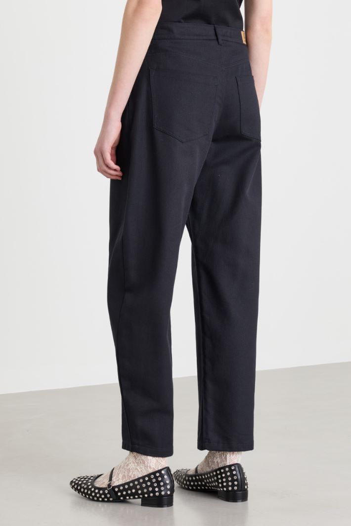 Pantalón barrel - NEGRO - Intrend - 4