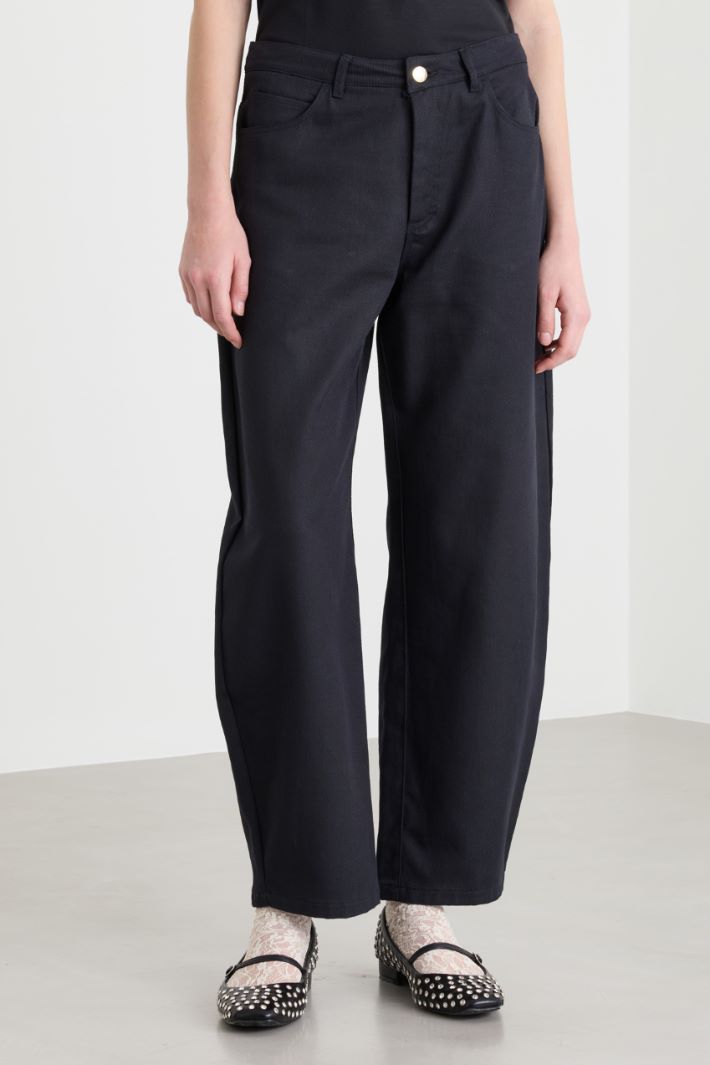 Pantalón barrel - NEGRO - Intrend - 2