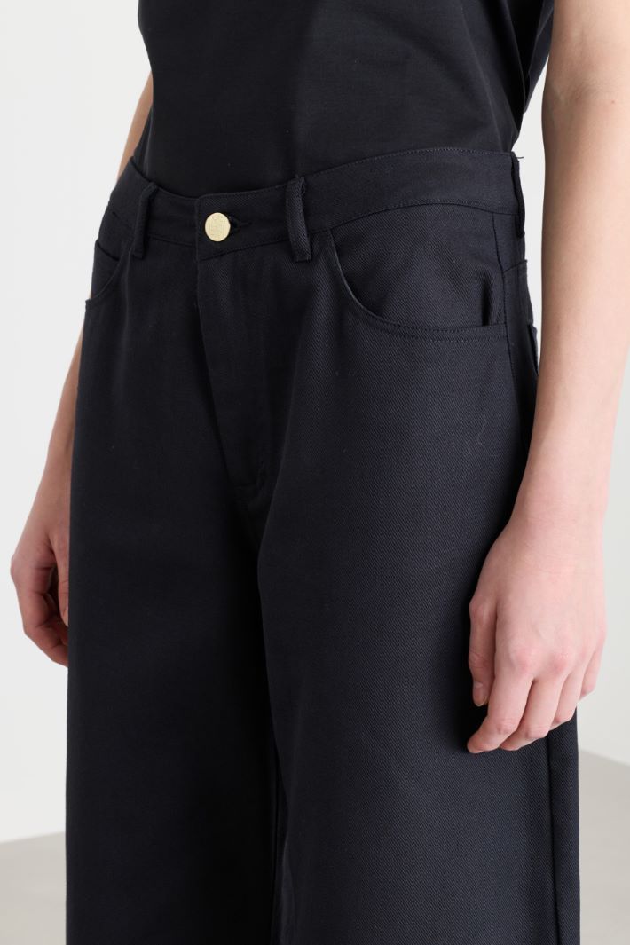 Pantalón barrel - NEGRO - Intrend - 3