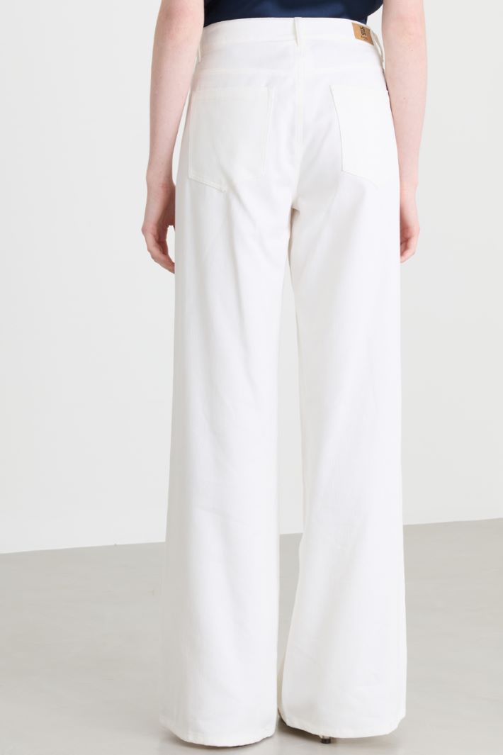 Pantalone in bull - BIANCO - Intrend - 4