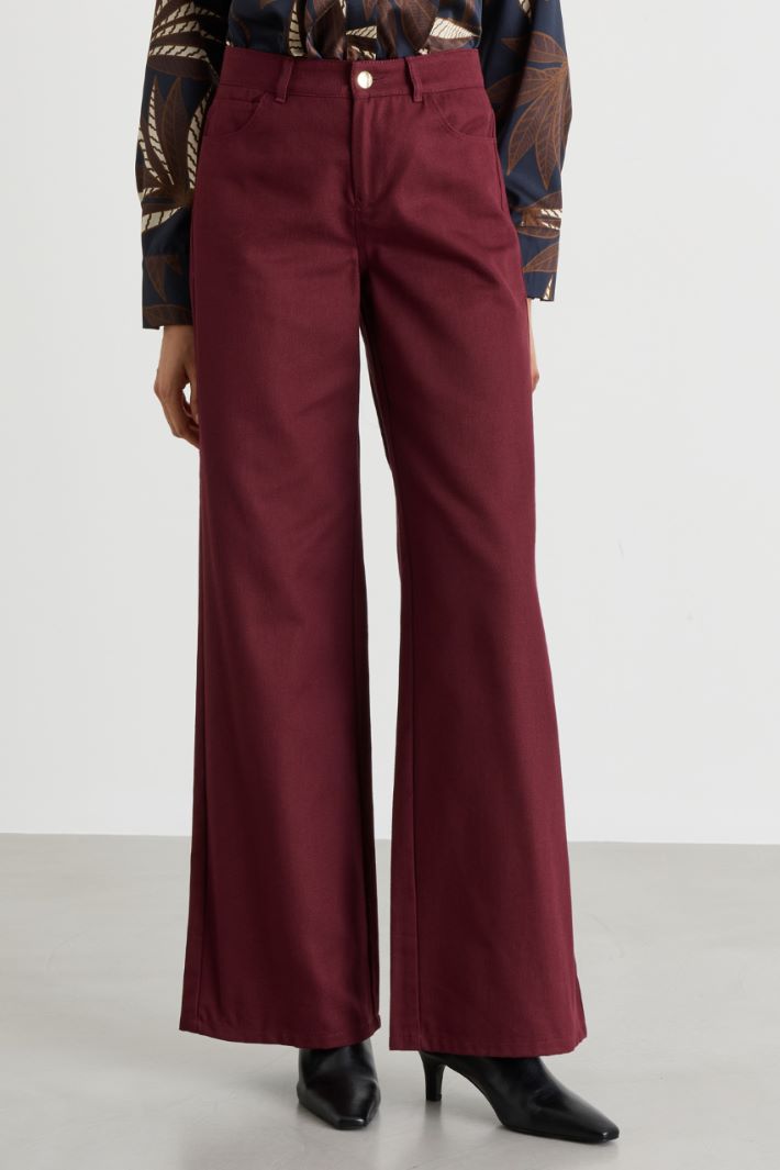 Pantalone in bull - BORDEAUX - Intrend - 2