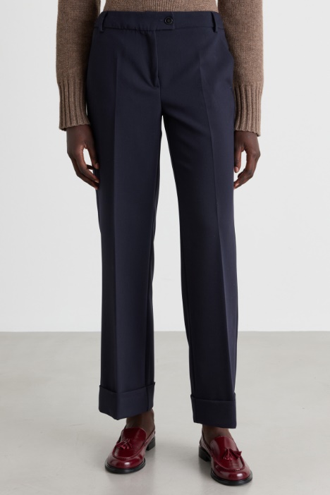 Pantalone dritto stretch