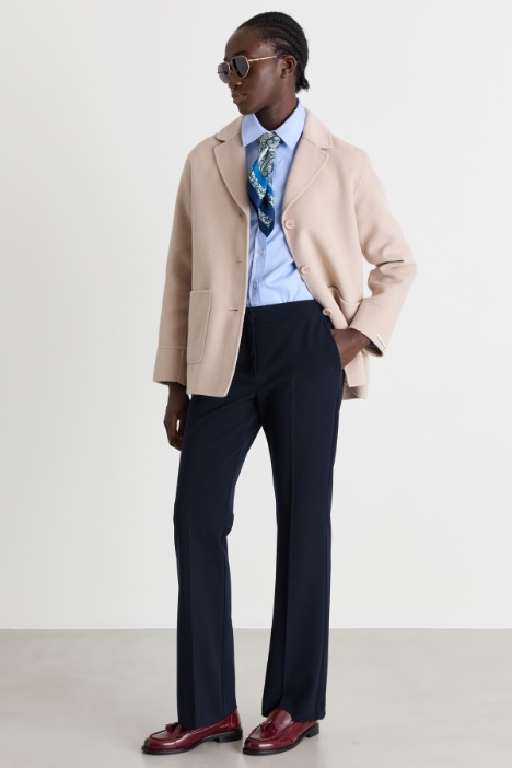 Technical stretch-twill trousers - Intrend