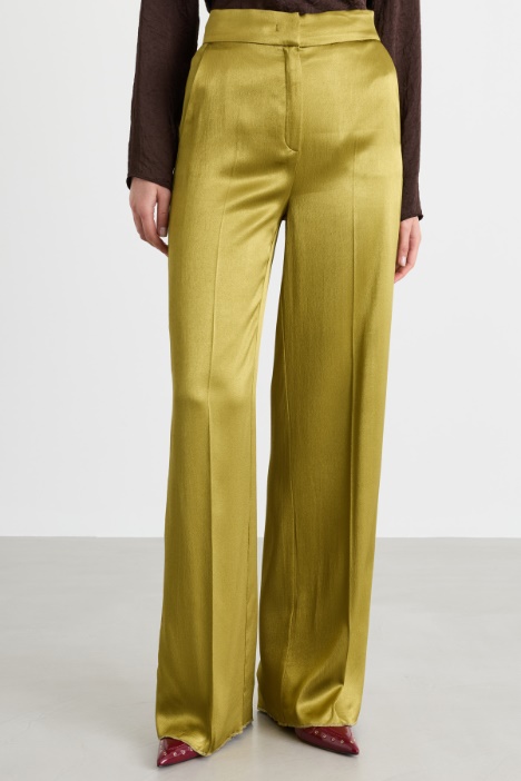 Pantalone in raso