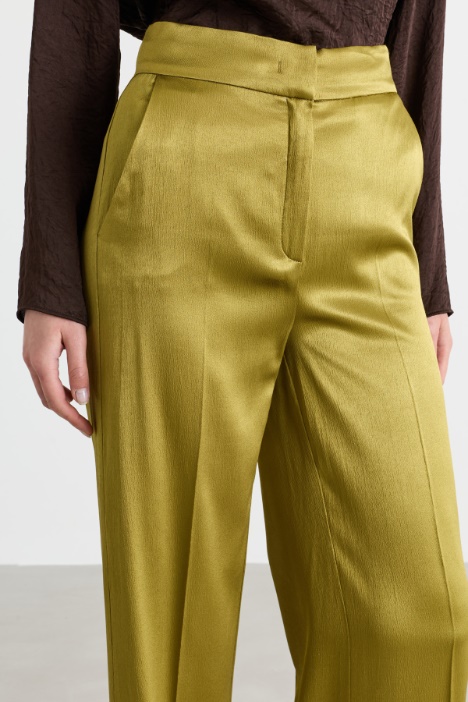 Pantalone in raso