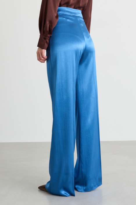 Pantalone in raso