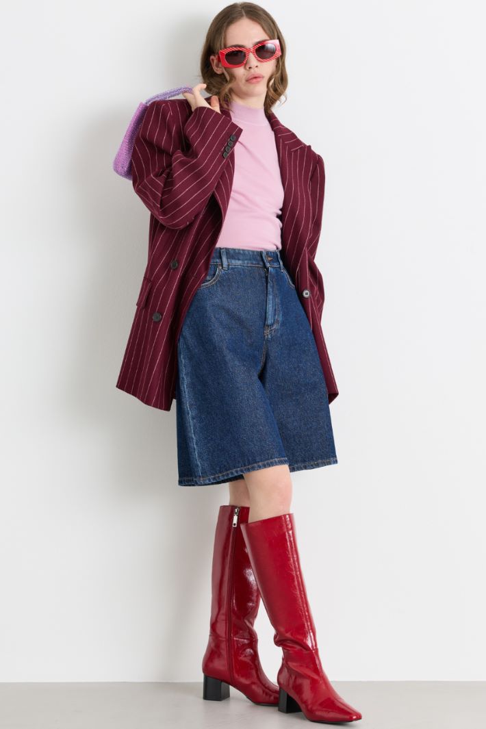 Jeans-Bermudas - BLAU - Intrend