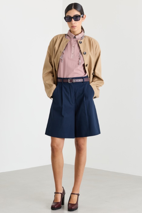 Bermuda in gabardina - Intrend