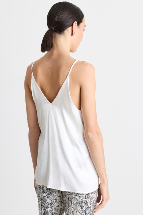 Top in raso stretch
