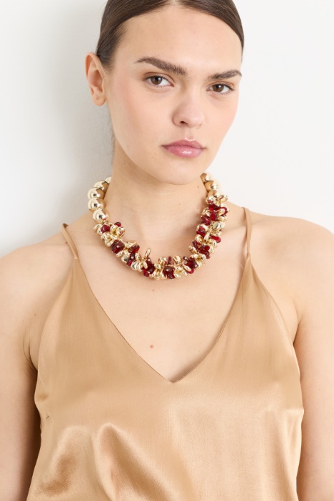 Top in raso stretch