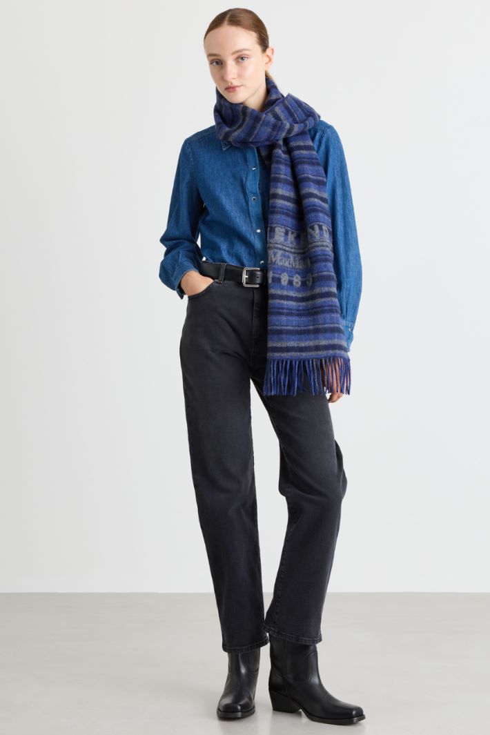 Jeans dritto - NERO - Intrend