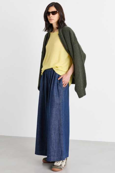 Jeans ampio e cropped - Intrend