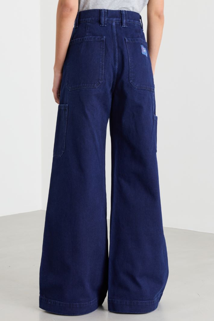 Jean oversize - BLEU - Intrend - 4