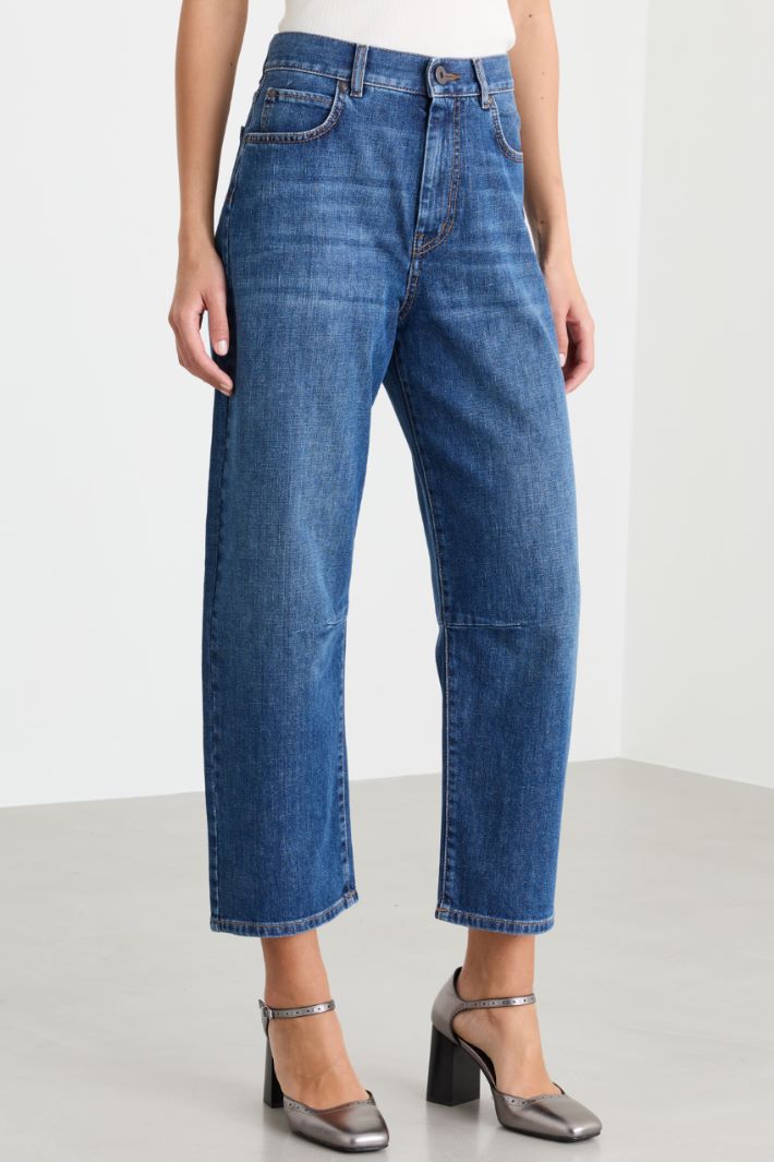 Jean barrel - BLEU CLAIR - Intrend - 2