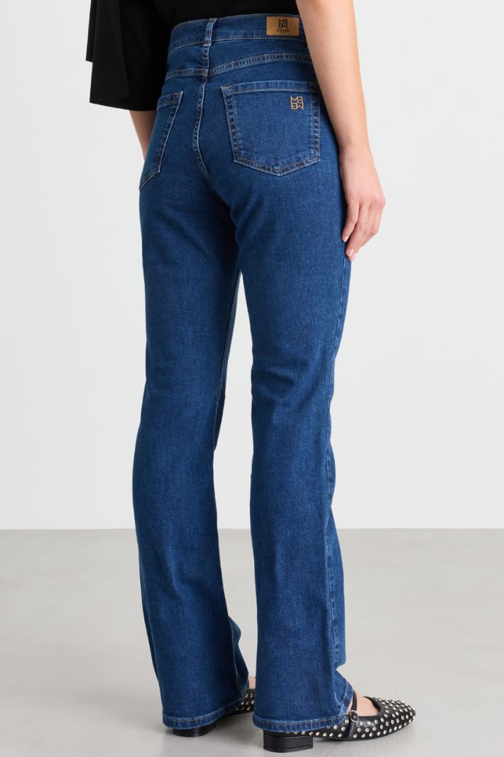 Jean flare - BLEU - Intrend - 4
