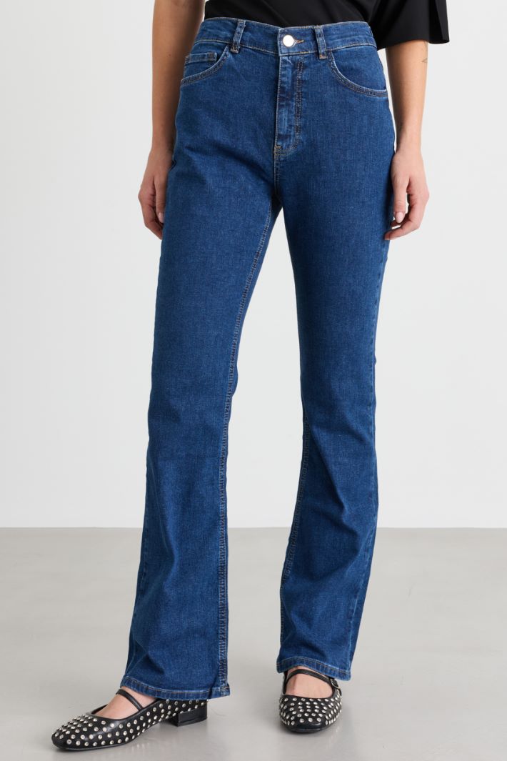 Jean flare - BLEU - Intrend - 2