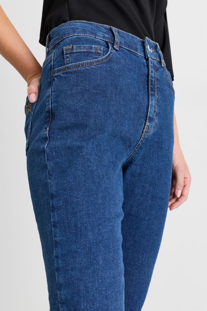 Jean flare - BLEU - Intrend - 3