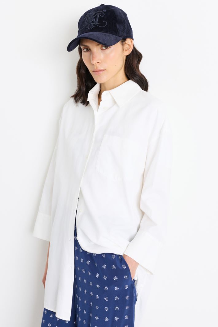Camicia over in Oxford - BIANCO - Intrend - 2