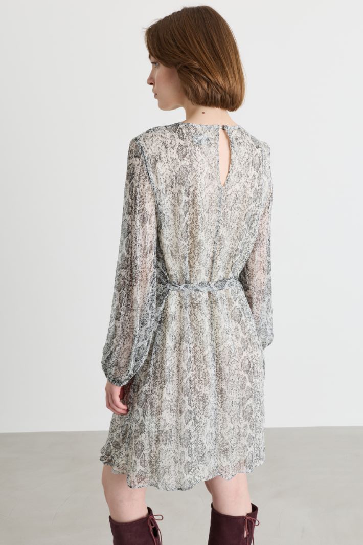 Side-bow dress - ANIMAL - Intrend - 4