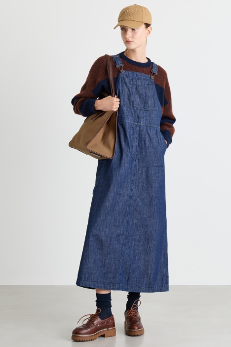 Dungaree Dress - Intrend