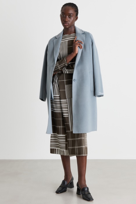 Printed twill dress - Intrend