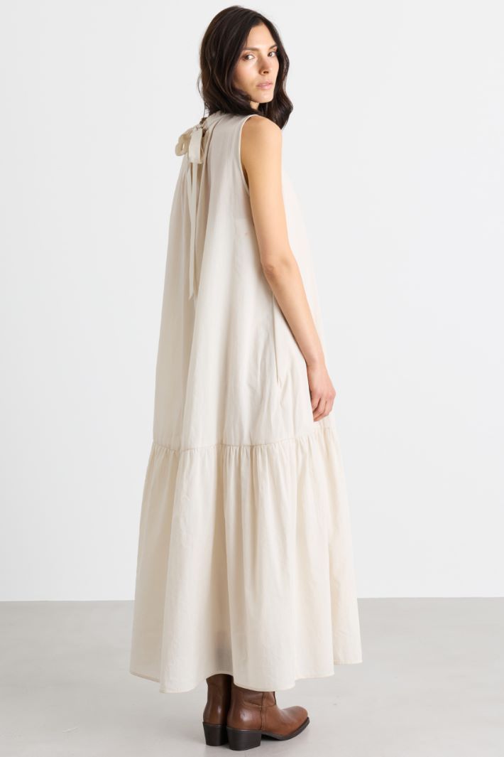 Canvas dress - IVORY - Intrend - 4