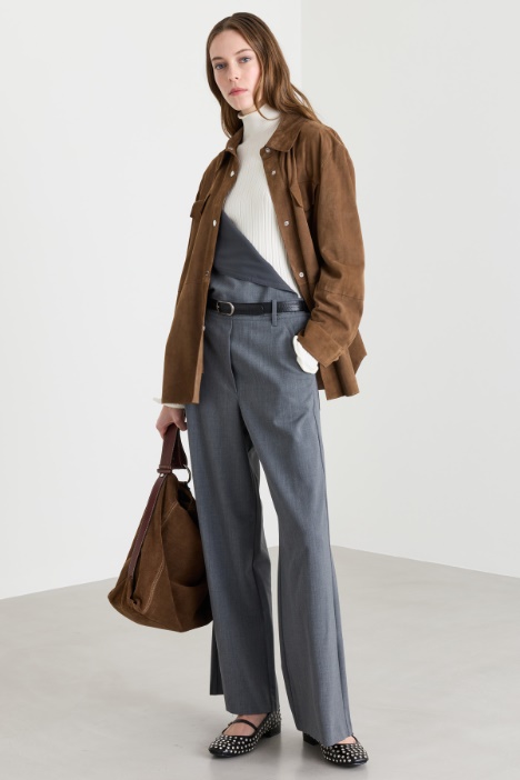 Gabardine Dungarees - Intrend