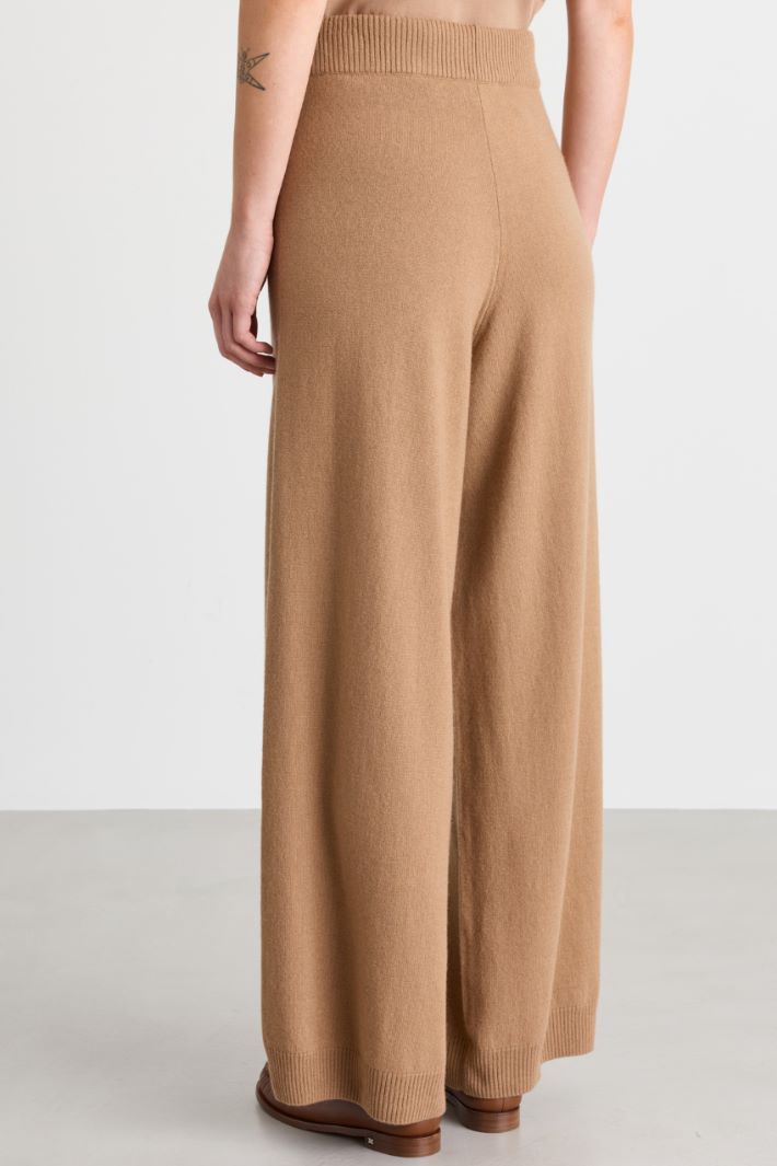 Pantalone in maglia - CAMMELLO - Intrend - 4