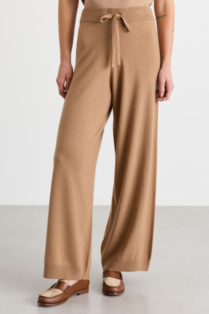 Pantalone in maglia - CAMMELLO - Intrend - 2