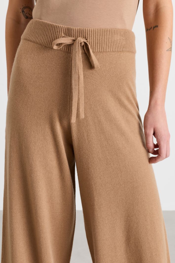 Pantalone in maglia - CAMMELLO - Intrend - 3