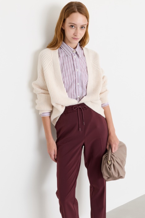 Boxy open-front cardigan - Intrend