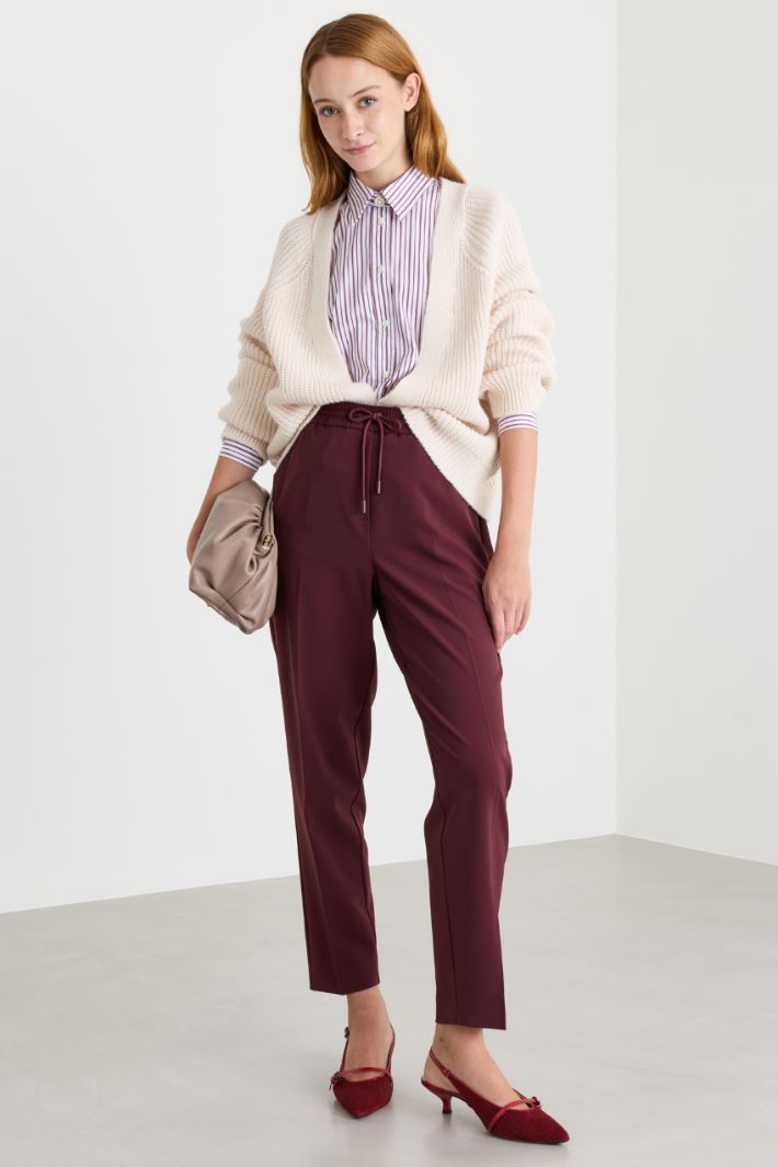 Boxy open-front cardigan - WHITE - Intrend