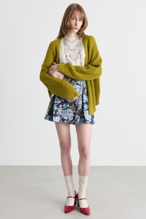 Cardigan boxy open-front - Intrend
