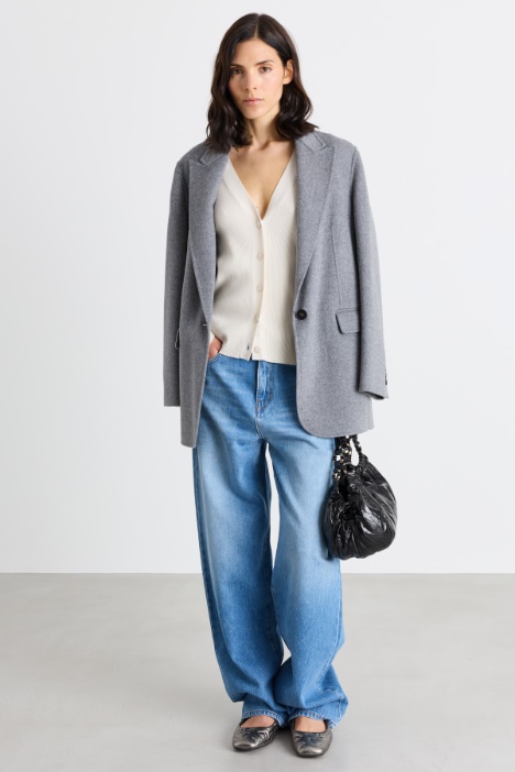 Cardigan mit V-Ausschnitt - Intrend