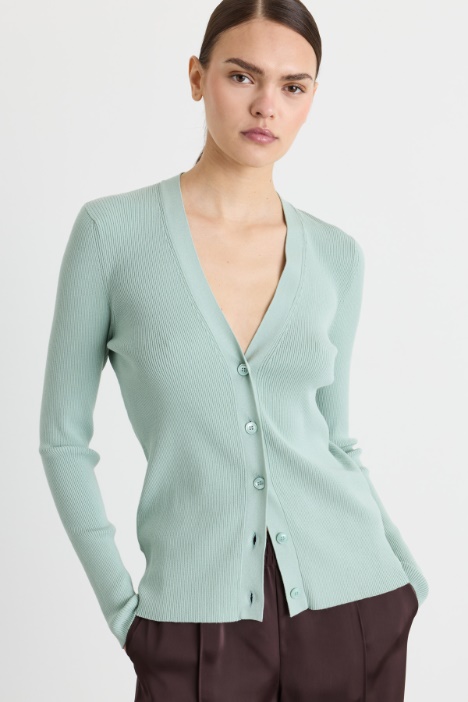 V-neck Cardigan - Intrend