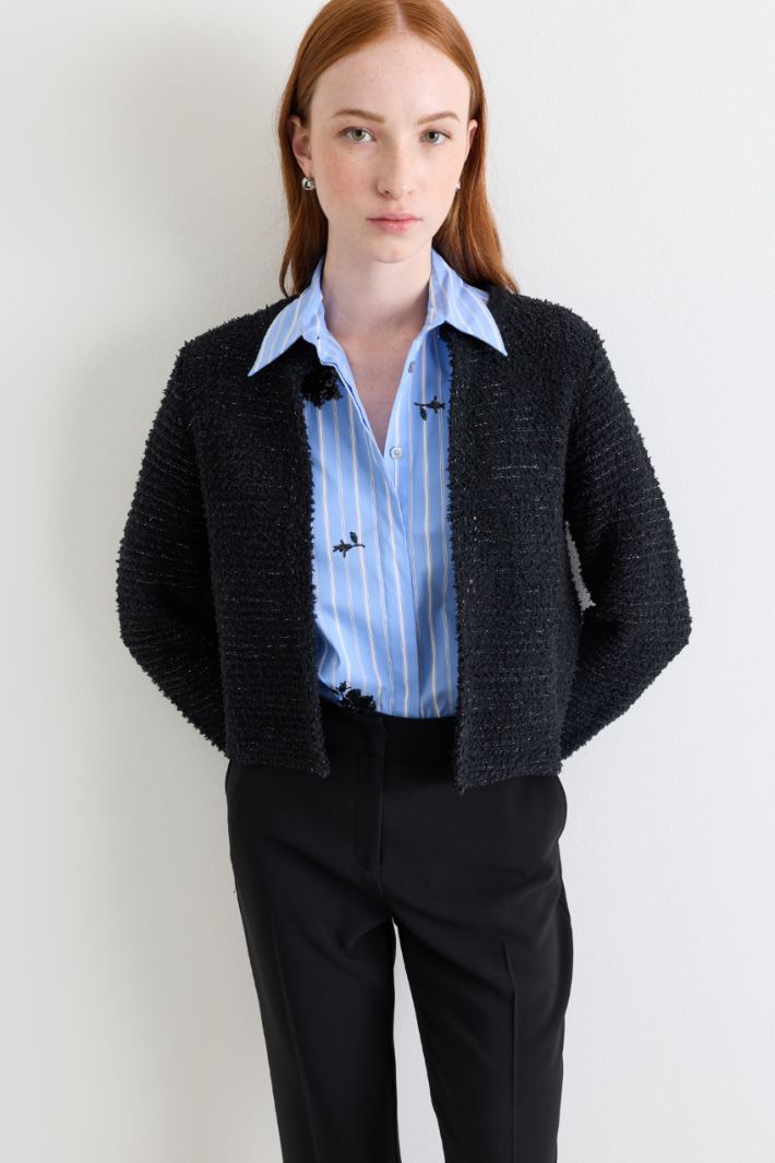 Cardigan ouvert - NOIR - Intrend - 2