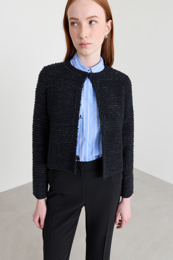 Cardigan ouvert - NOIR - Intrend - 3