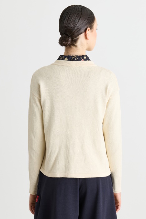Cardigan in cotone