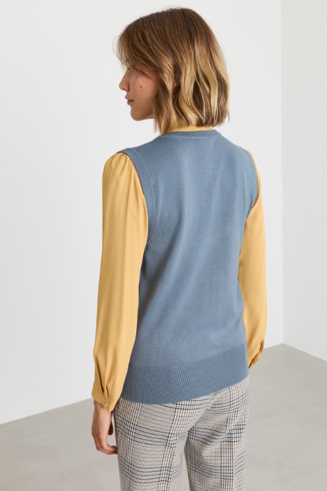 Gilet in maglia