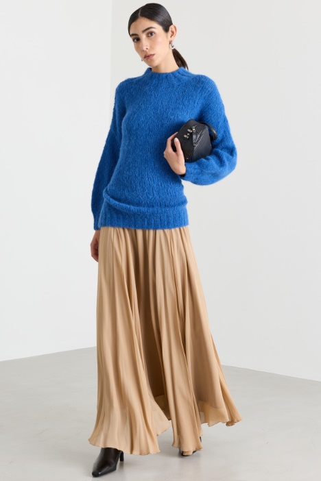 Maglia con scollo a costine - Intrend