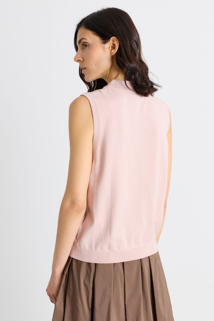 Top en maille - ROSE - Intrend - 4
